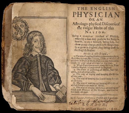Culpeper English Physician titlepage 1652